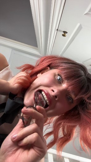 Yourhikerbabe - Giantess science project teacher stomps barefoot